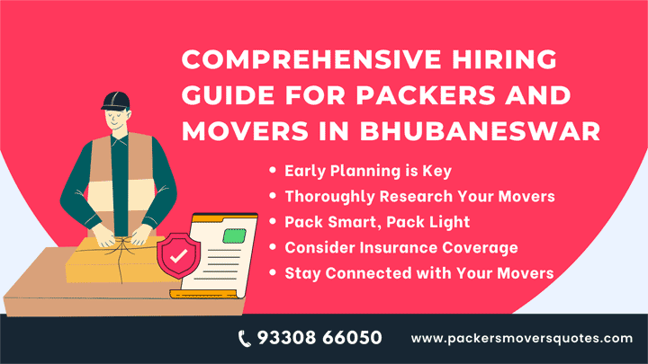 Comprehensive Hiring Guide for Packers and Movers in Bhubaneswar